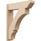 Ekena Millwork 7 1/2-in W x 28-in D x 34-in H Balboa Slat Rough Cedar Woodgrain TimberThane Outlooker, Primed Tan OUTUR075X28X34BOA24RCPR - alternate 1